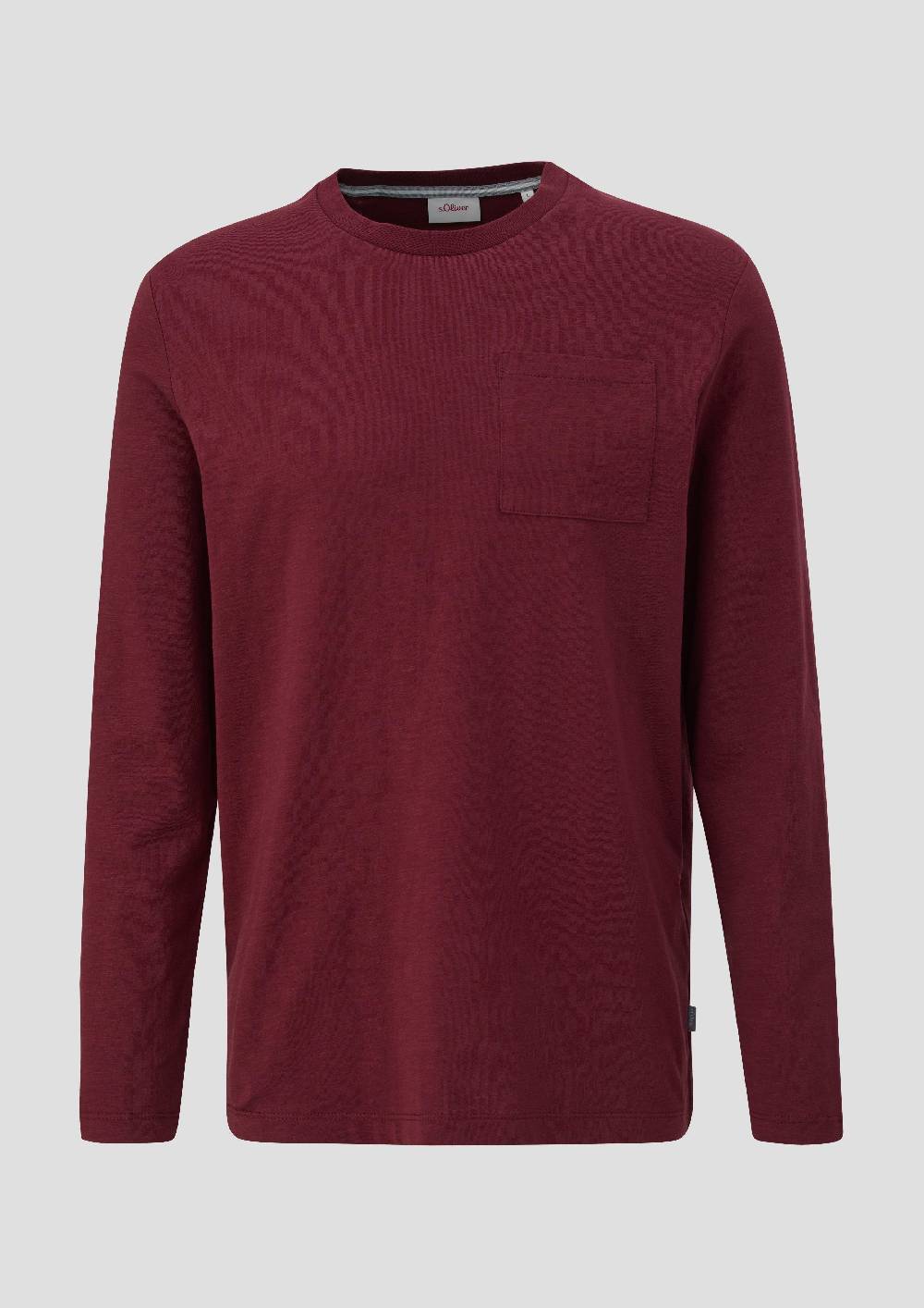 s.Oliver Longsleeve mit Flammgarnstruktur Neuheiten
