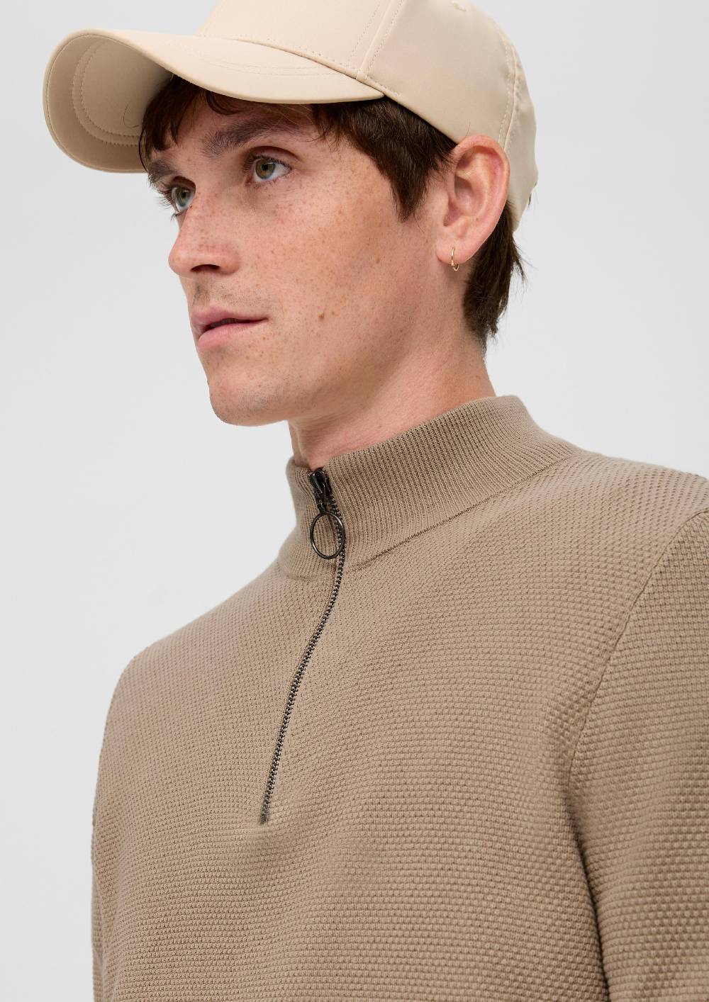 s.Oliver Pullover aus Strukturstrick Räumungsverkauf