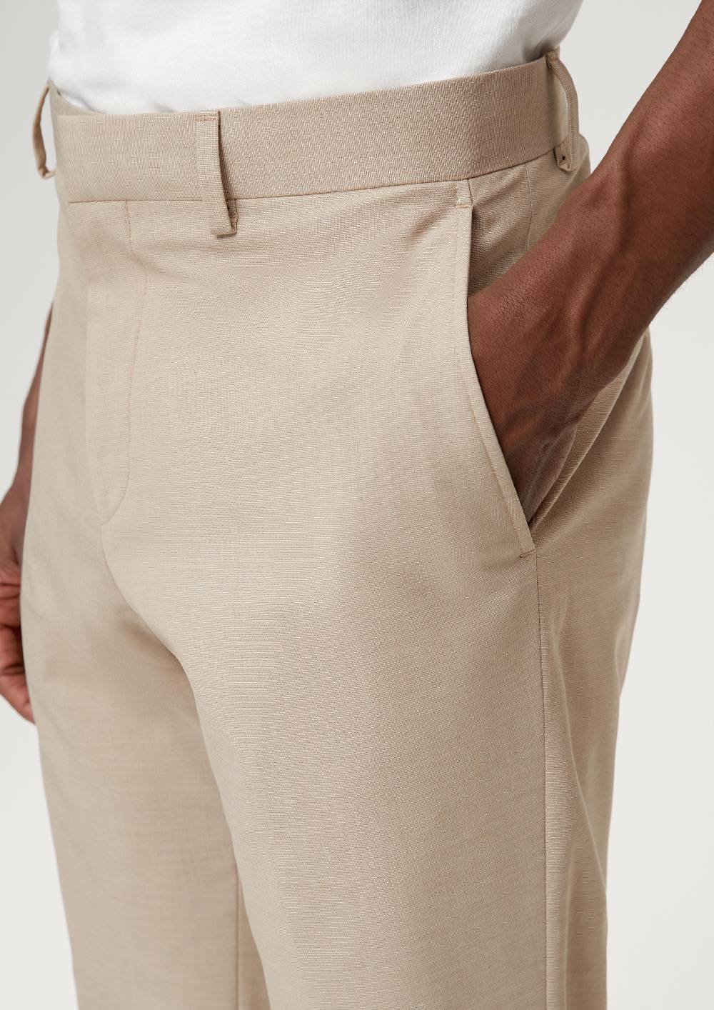 s.Oliver Slim: Hose aus Viskosemix Kauf eins, bekomm eins gratis