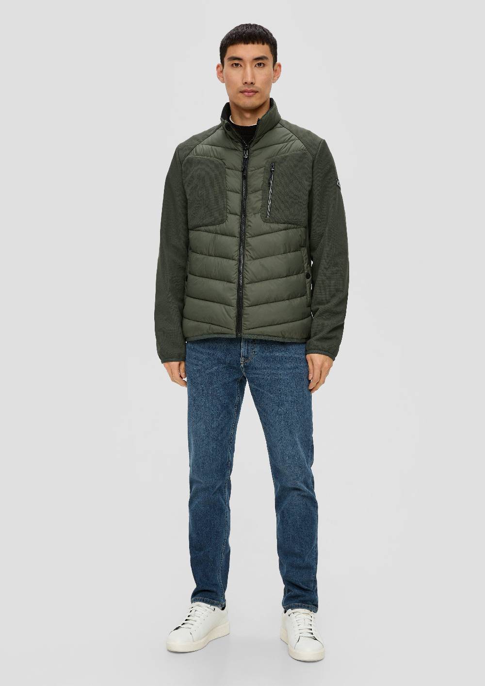 s.Oliver Softshelljacke mit Kontrastdetails VIP-Rabatte