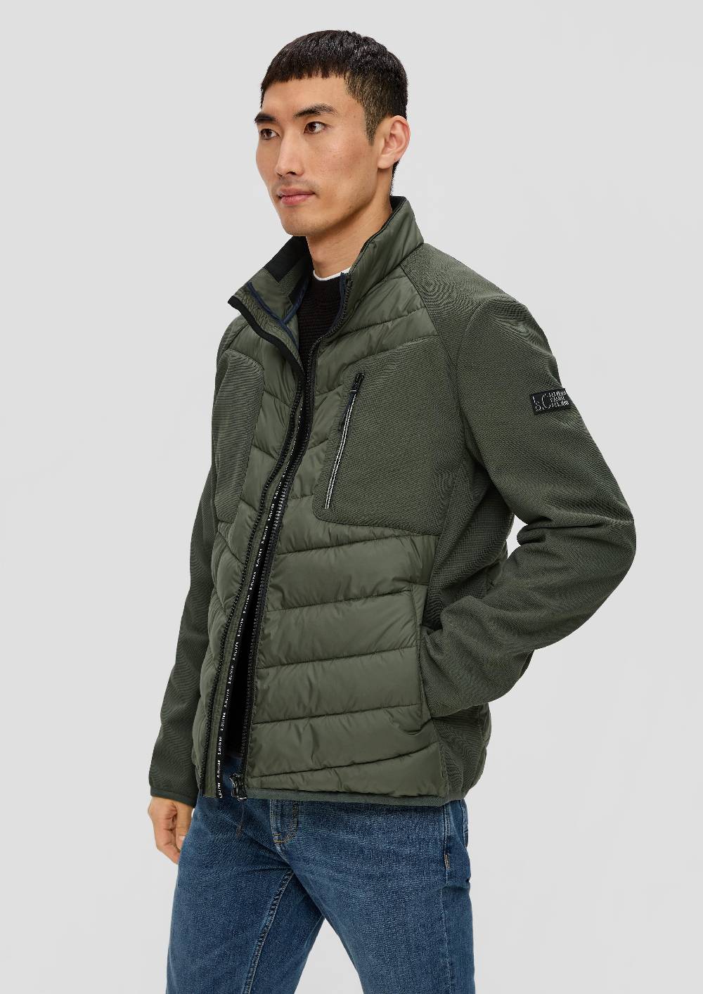 s.Oliver Softshelljacke mit Kontrastdetails VIP-Rabatte