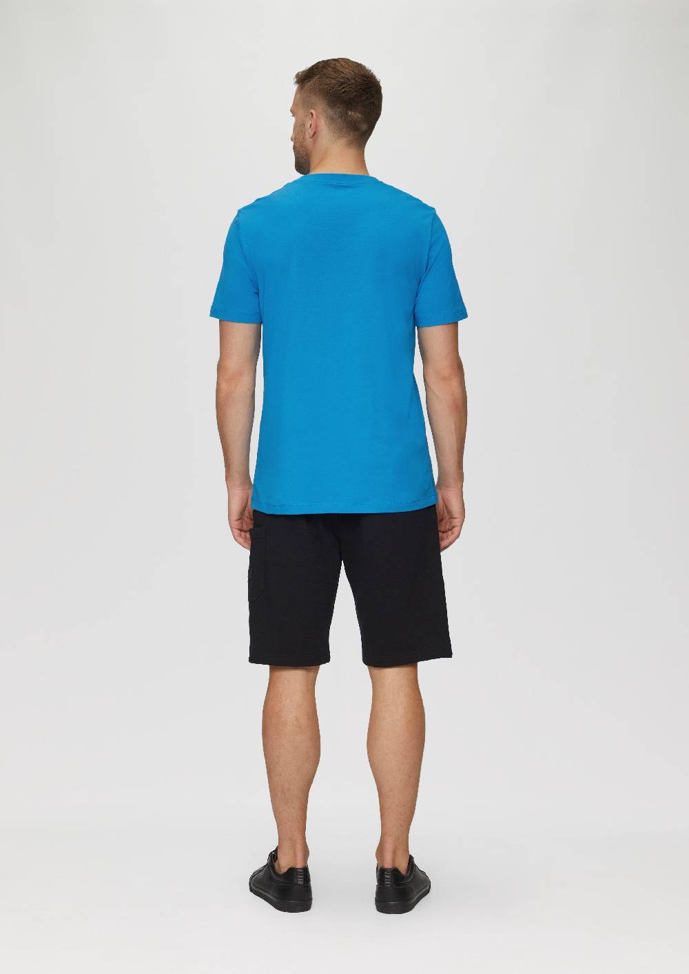 s.Oliver T-Shirt mit Logo-Motiven aus reiner Baumwolle Kostenlose Rückgabe