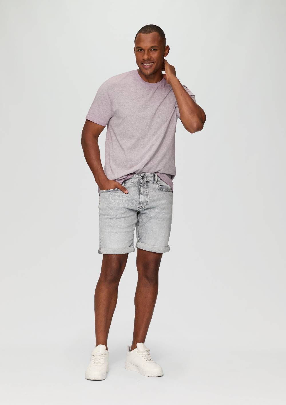 s.Oliver T-Shirt aus Baumwollmix mit Wascheffekt Letzte 2 Tage