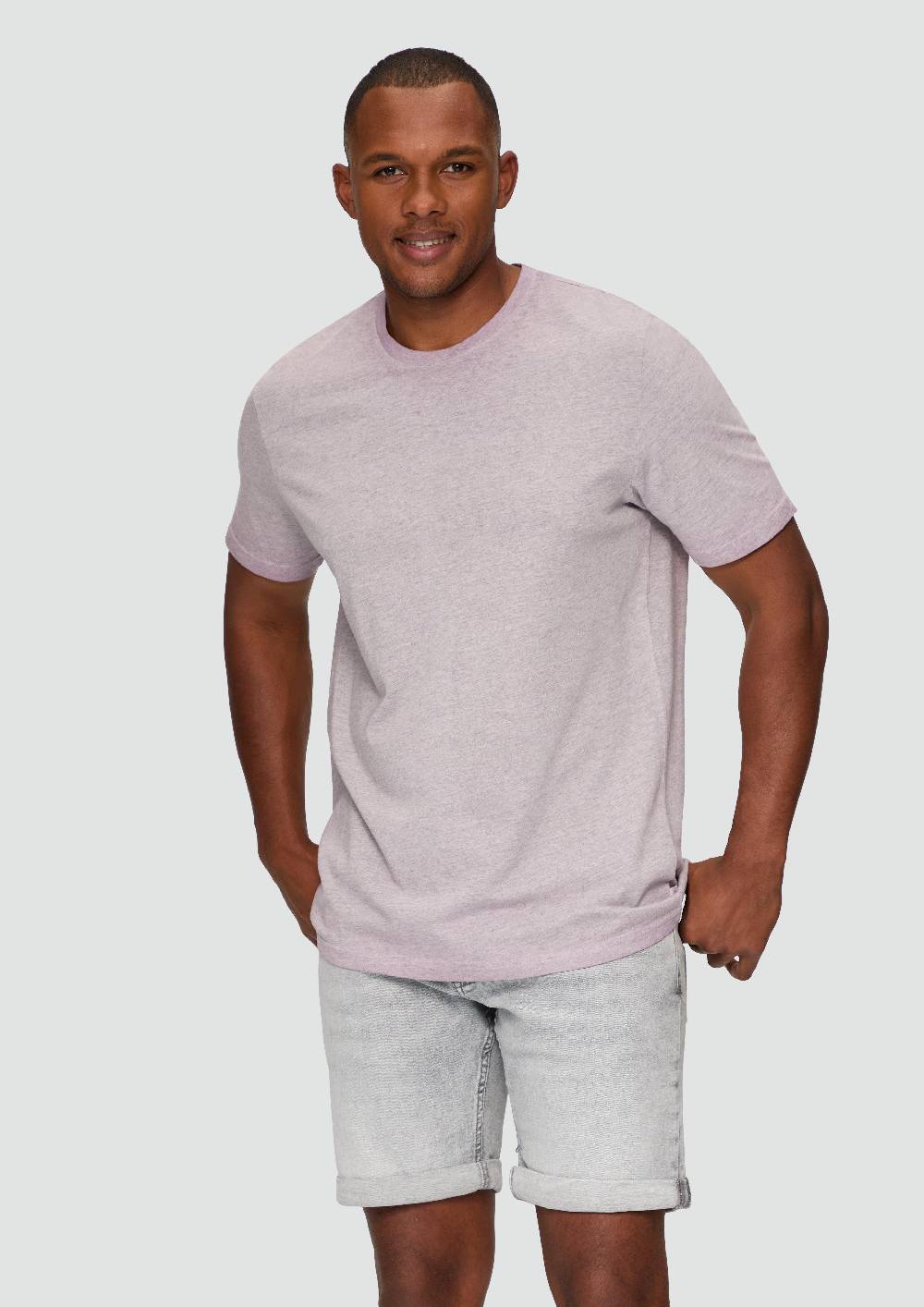 s.Oliver T-Shirt aus Baumwollmix mit Wascheffekt Letzte 2 Tage