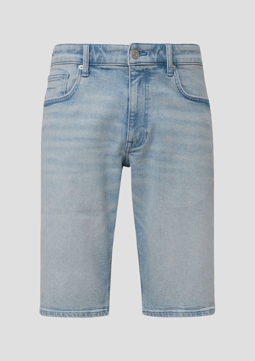 s.Oliver Jeans-Shorts / Straight Leg / High Rise Letzter Tag