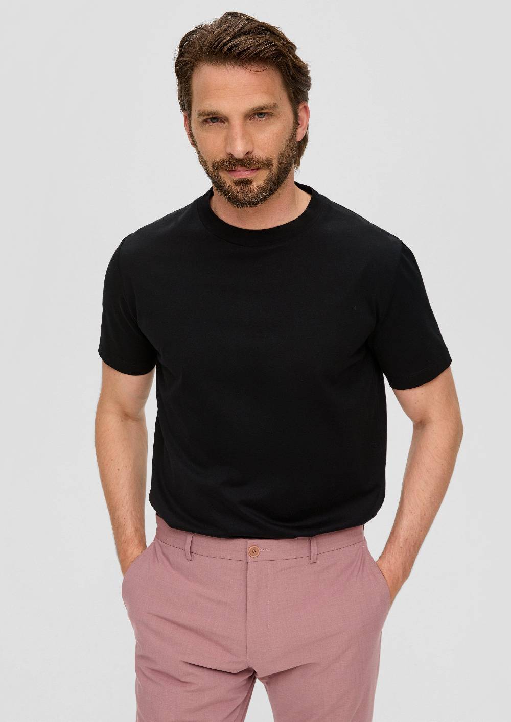 s.Oliver Jerseyshirt im Slim Fit Zeitbegrenzte Promotion