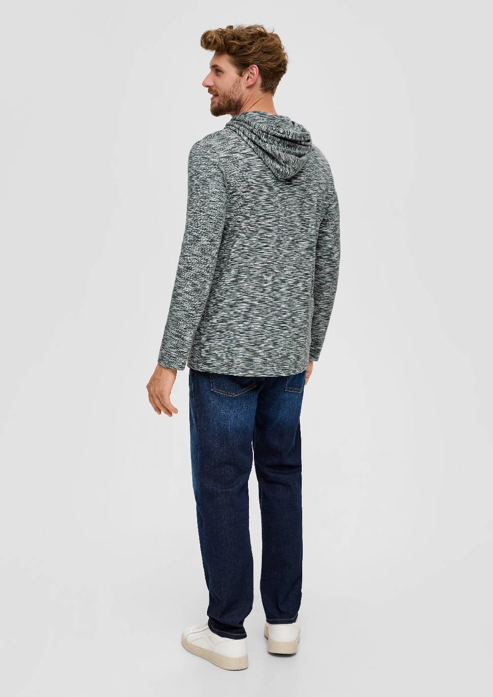 s.Oliver Longsleeve mit Kapuze Kostenloser Versand international