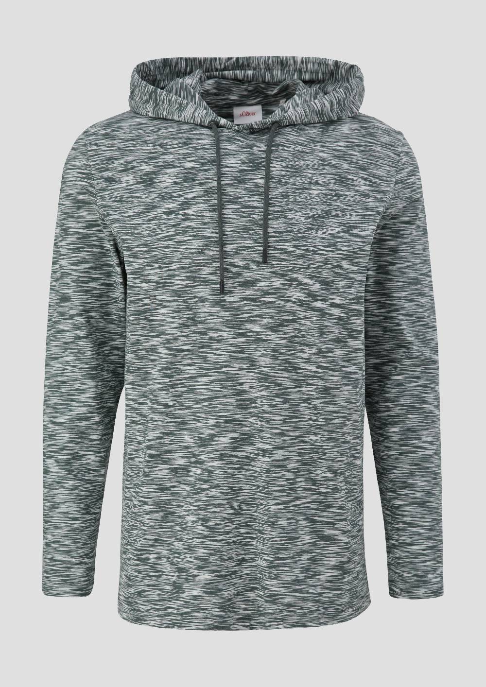 s.Oliver Longsleeve mit Kapuze Kostenloser Versand international