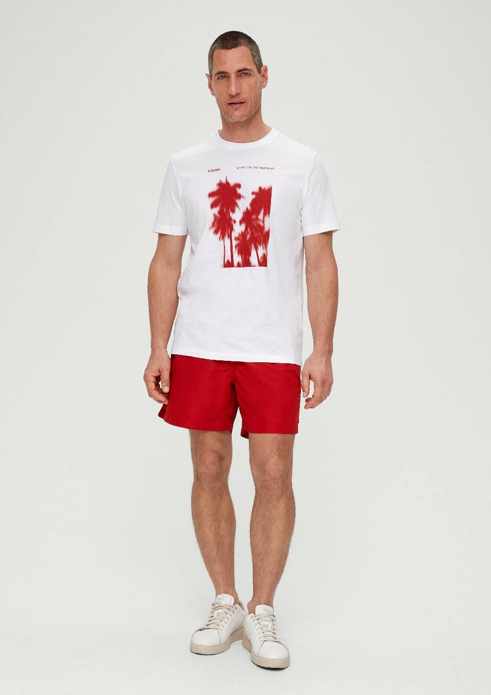 s.Oliver Baumwollshirt mit Frontprint Begrenzt auf 3 Tage