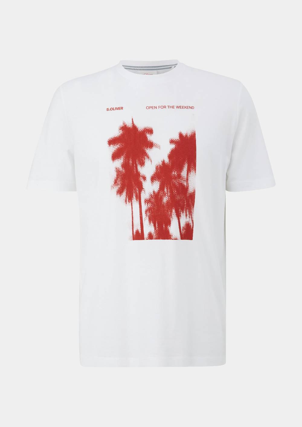 s.Oliver Baumwollshirt mit Frontprint Begrenzt auf 3 Tage