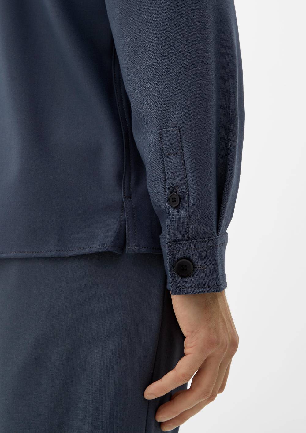s.Oliver Hemdjacke aus Viskosestretch Im Verkauf