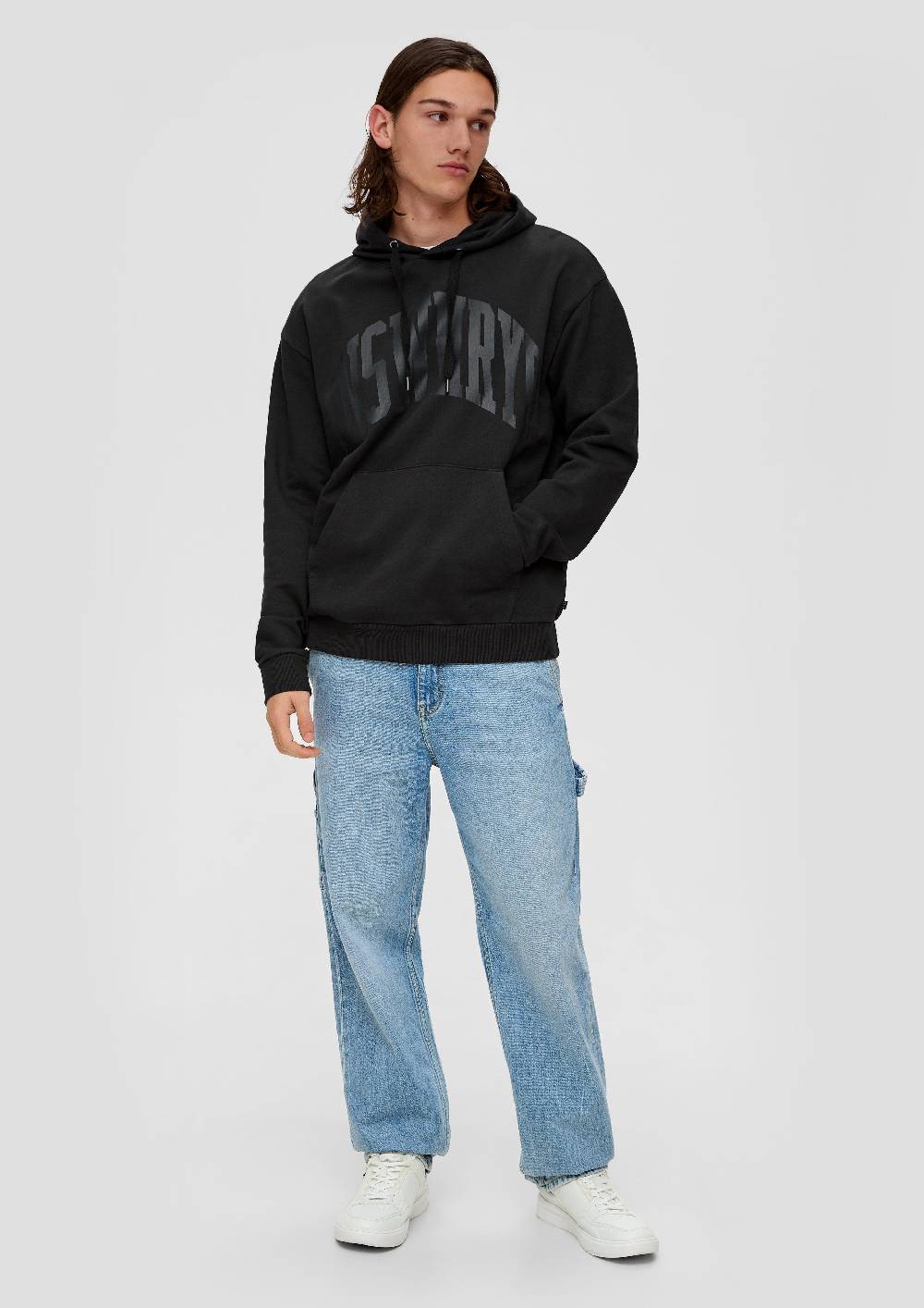 s.Oliver Sweatshirt mit Frontprint 50% Rabatt für begrenzte Zeit