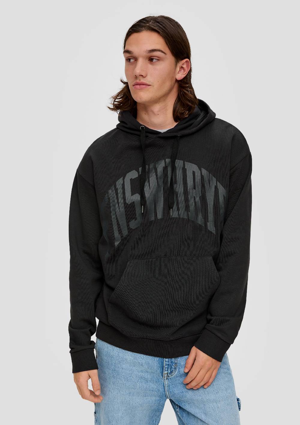 s.Oliver Sweatshirt mit Frontprint 50% Rabatt für begrenzte Zeit