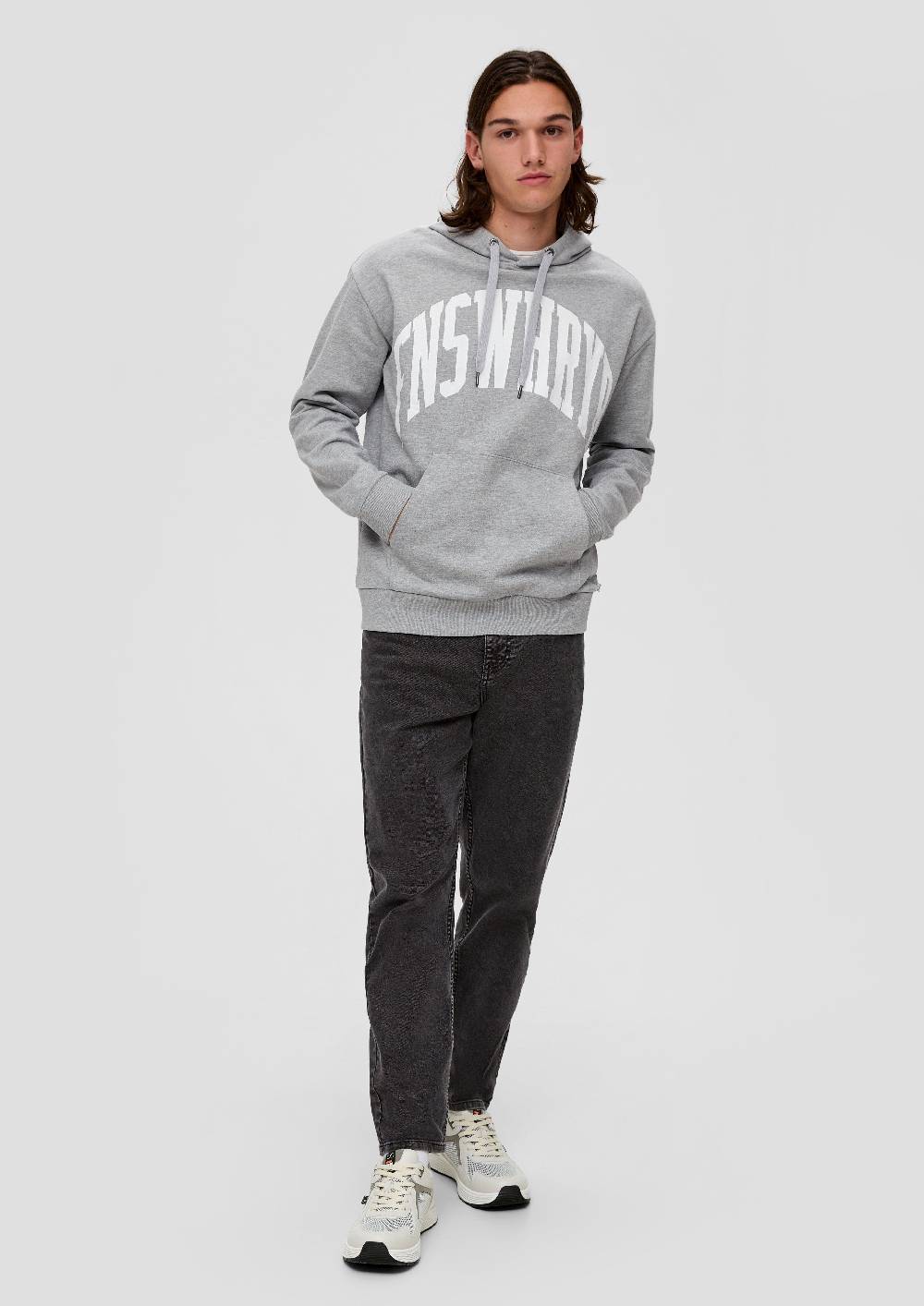 s.Oliver Sweatshirt mit Frontprint Rabatte dieses Monats