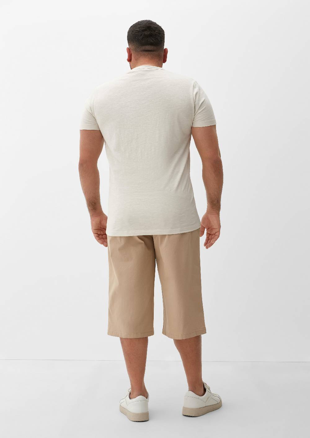 s.Oliver Relaxed: Bermudas aus Baumwollstretch im Angebot