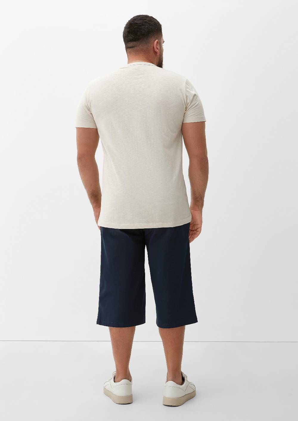 s.Oliver Relaxed: Bermudas aus Baumwollstretch Schlussverkauf