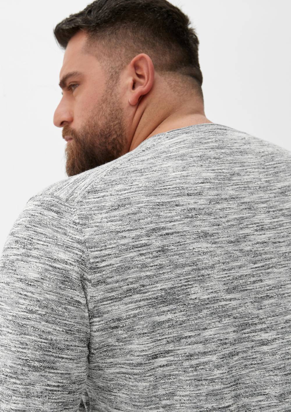 s.Oliver Melierter Feinstrickpullover Günstiger Verkauf