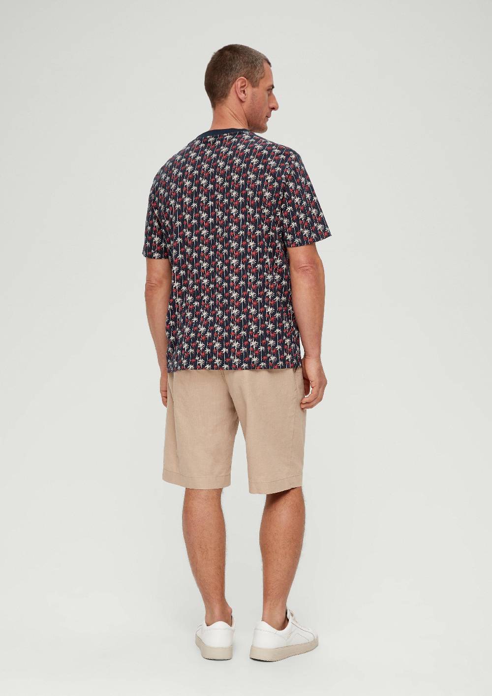 s.Oliver T-Shirt mit Alloverprint Fabrikverkauf