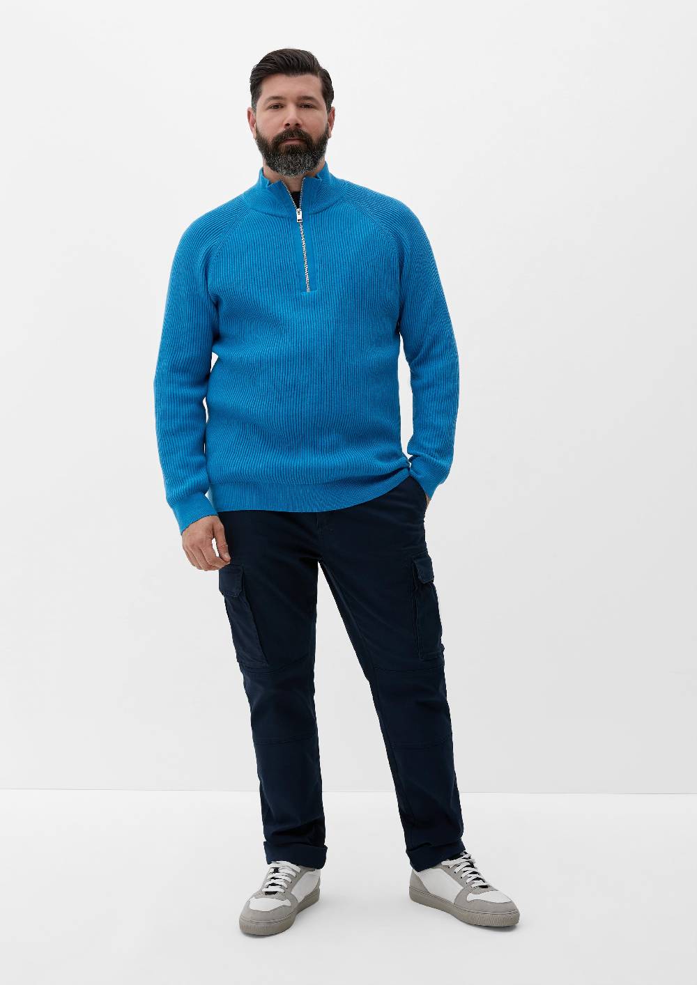 s.Oliver Gestrickter Troyerpullover Sonderangebot