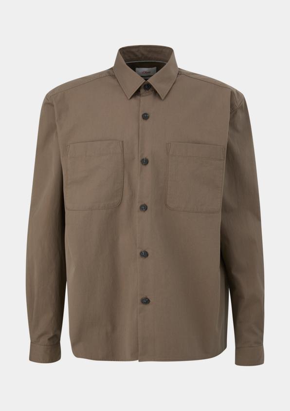 s.Oliver Relaxed: Hemd aus Twill Rabatt