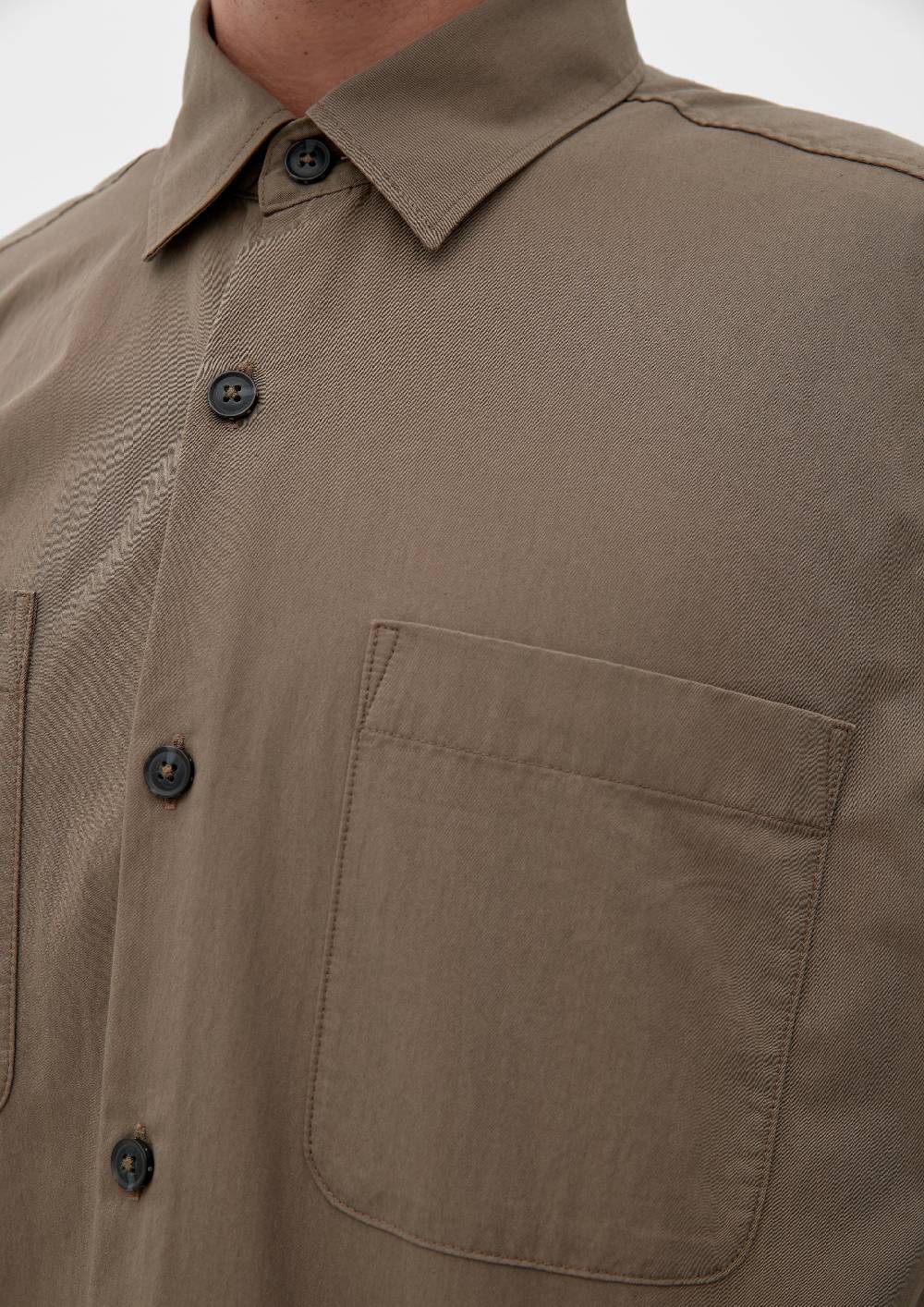 s.Oliver Relaxed: Hemd aus Twill Rabatt