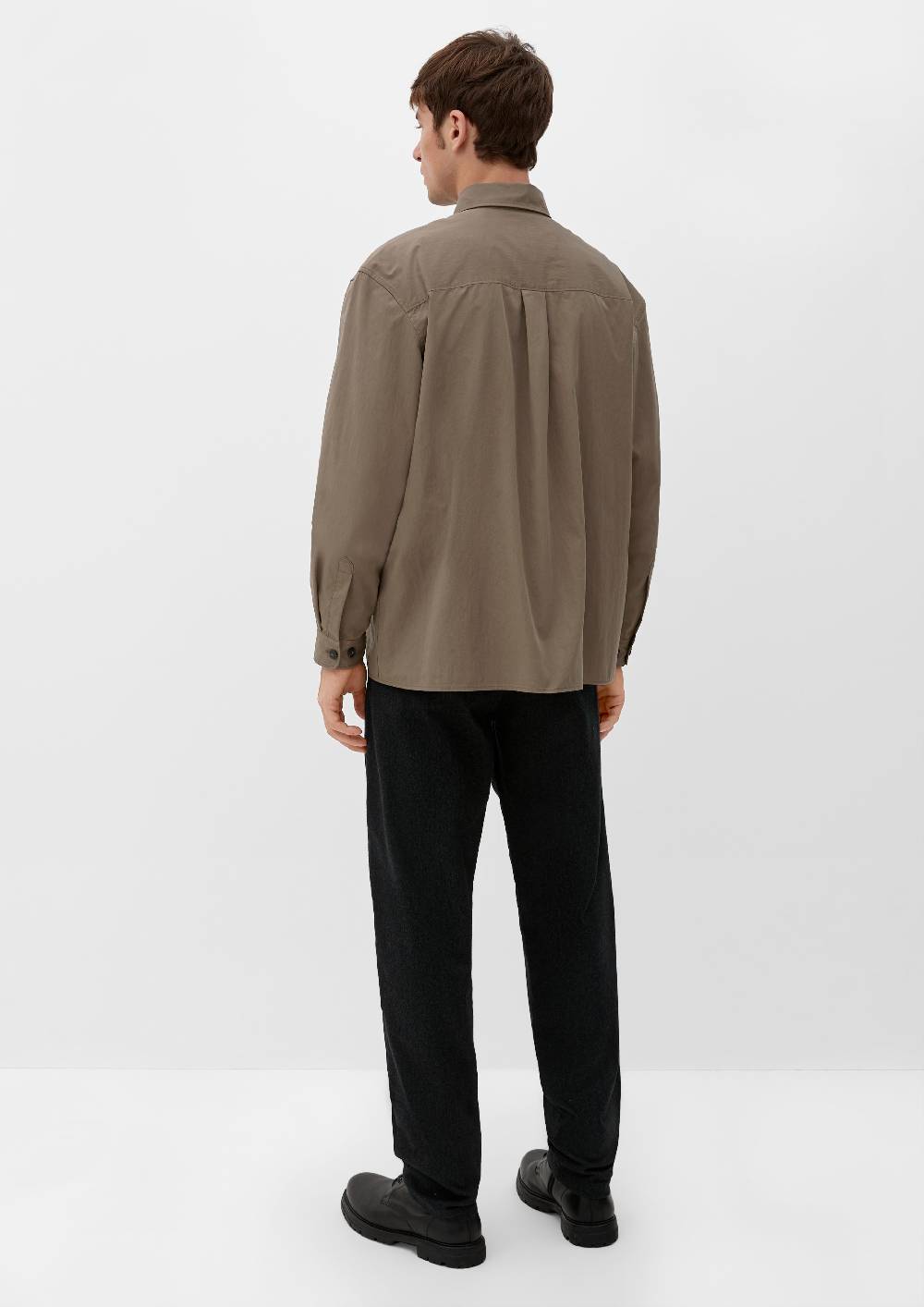 s.Oliver Relaxed: Hemd aus Twill Rabatt