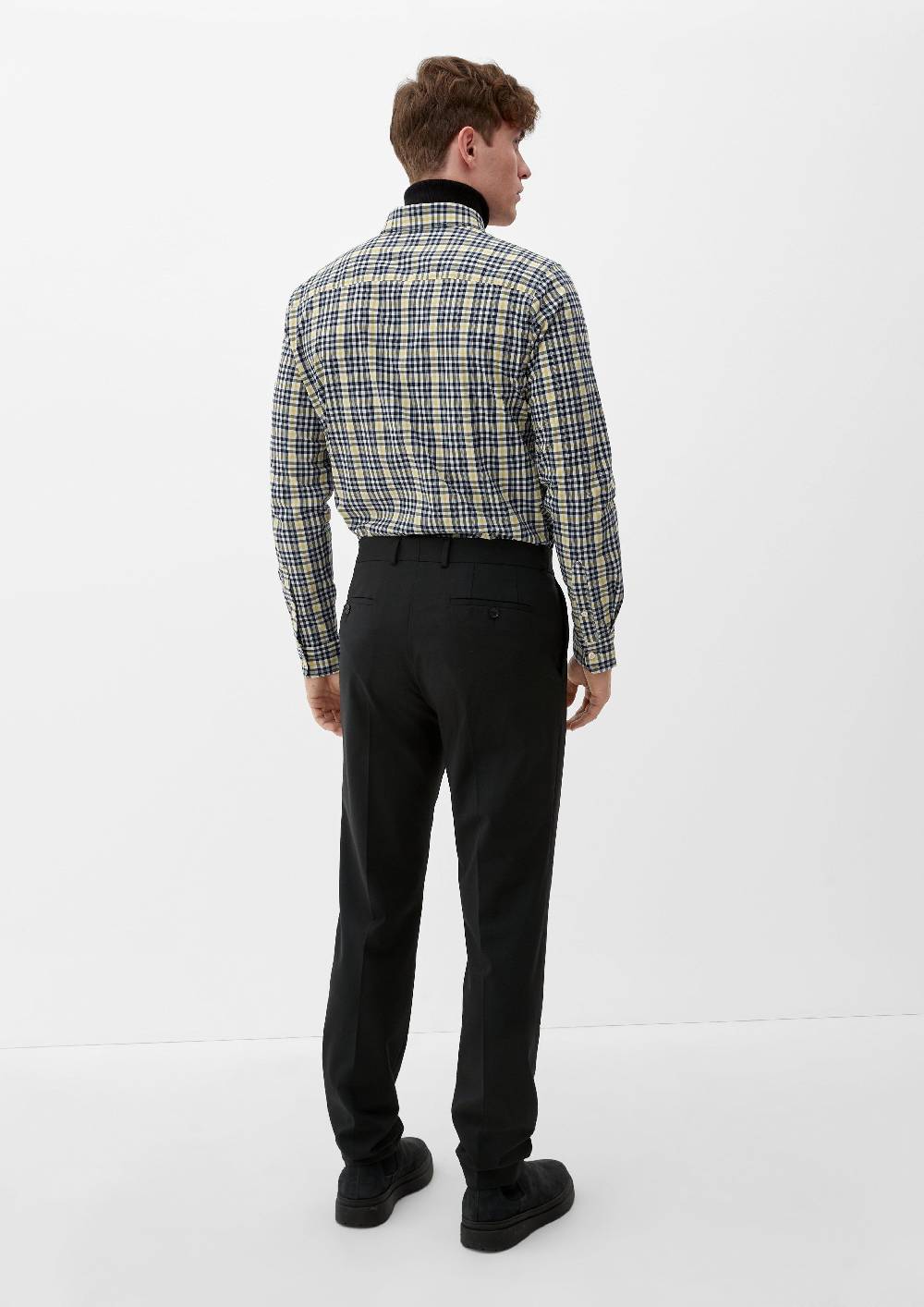 s.Oliver Slim: Hemd mit Button-down-Kragen Versandkostenfrei