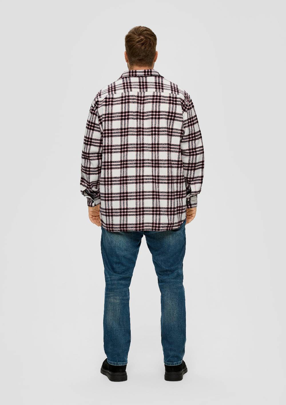 s.Oliver Relaxed: Overshirt aus Baumwolle Online Shopping