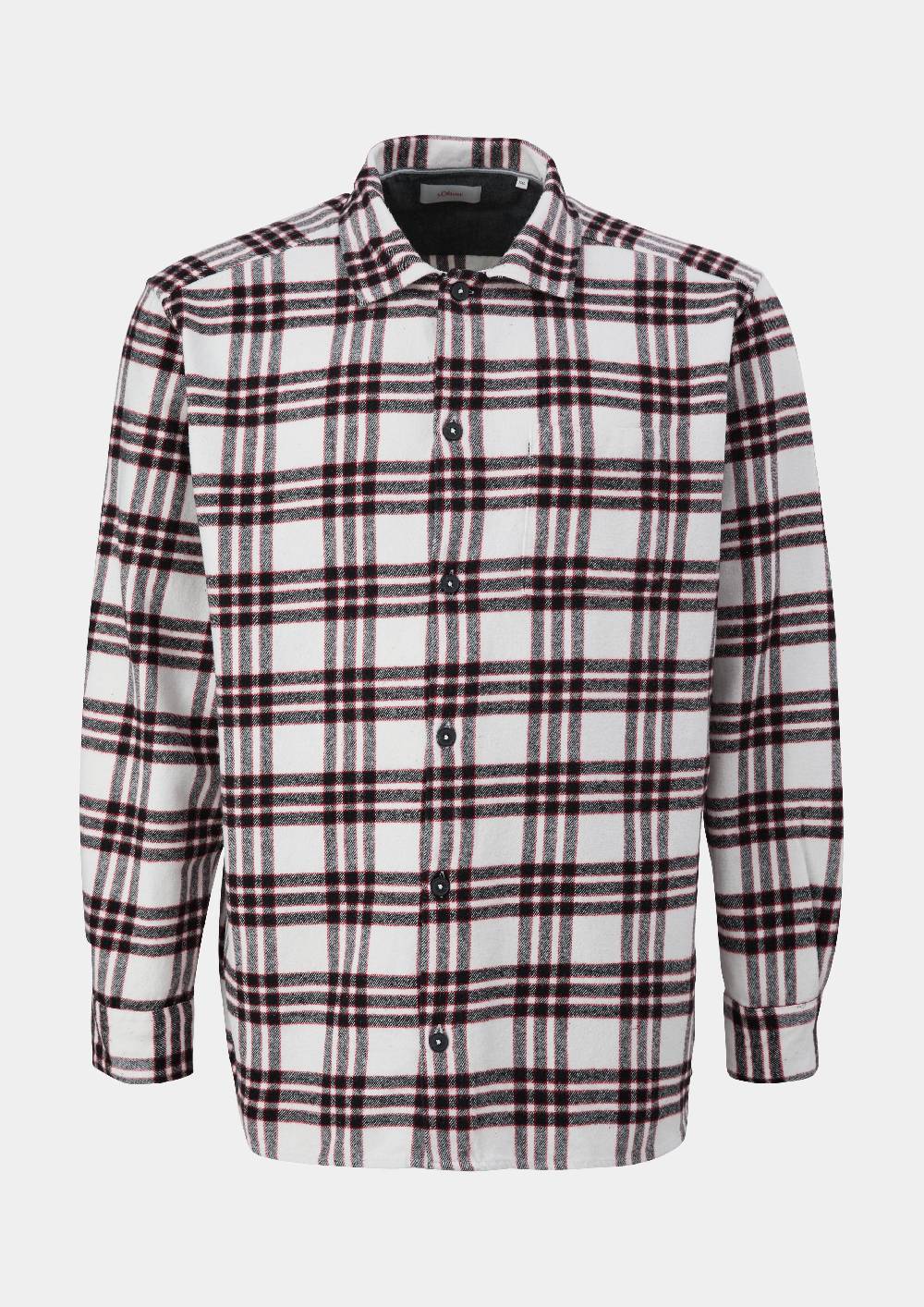 s.Oliver Relaxed: Overshirt aus Baumwolle Online Shopping