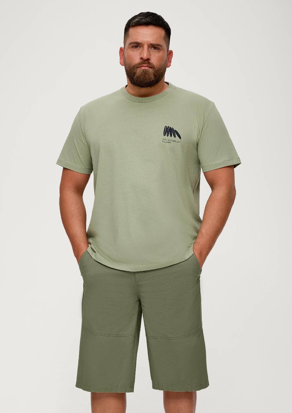 s.Oliver Phoenix: Bermuda aus Baumwollstretch Preisnachlass