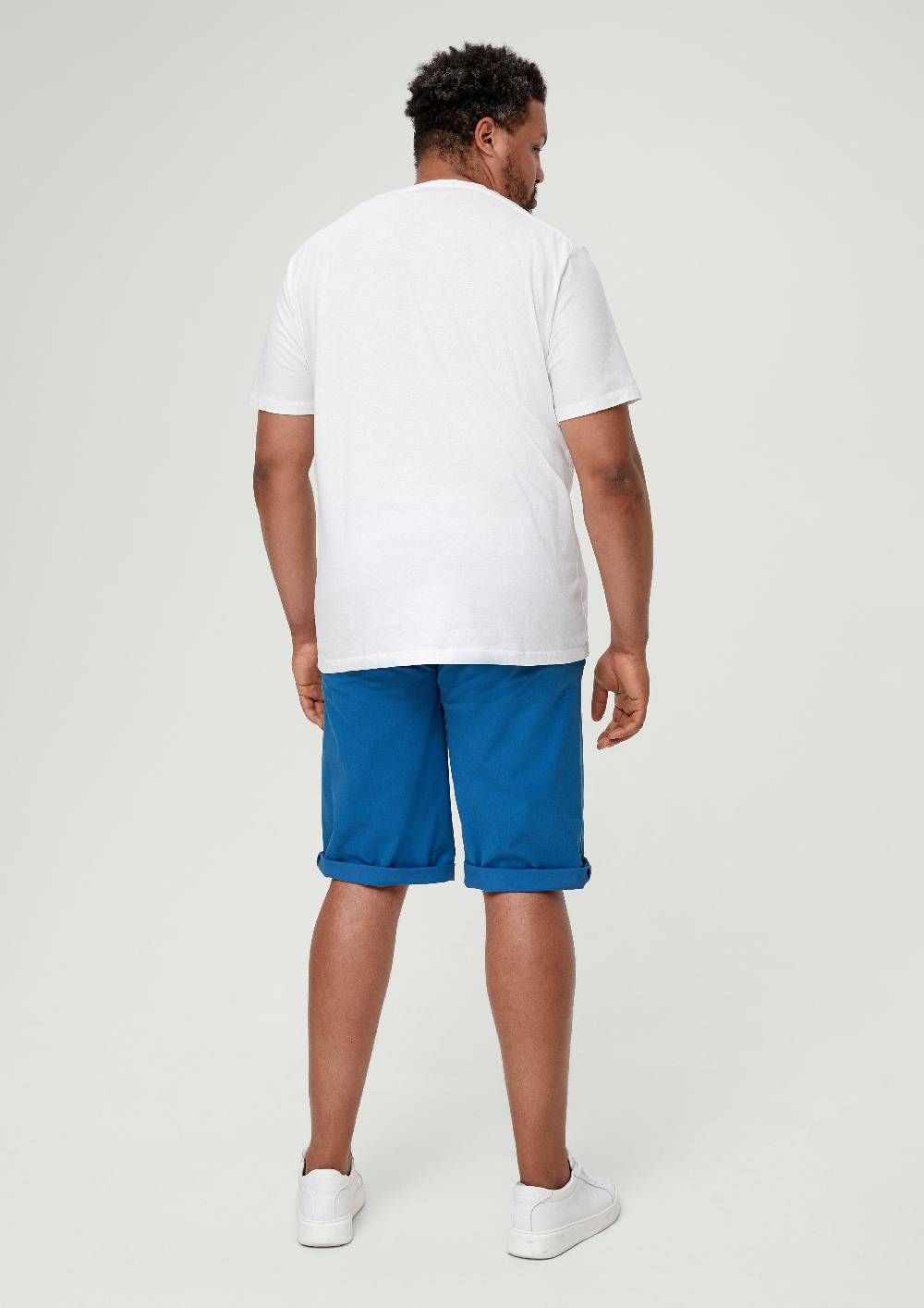 s.Oliver Relaxed: Bermuda aus Baumwollstretch Jubiläumsangebot