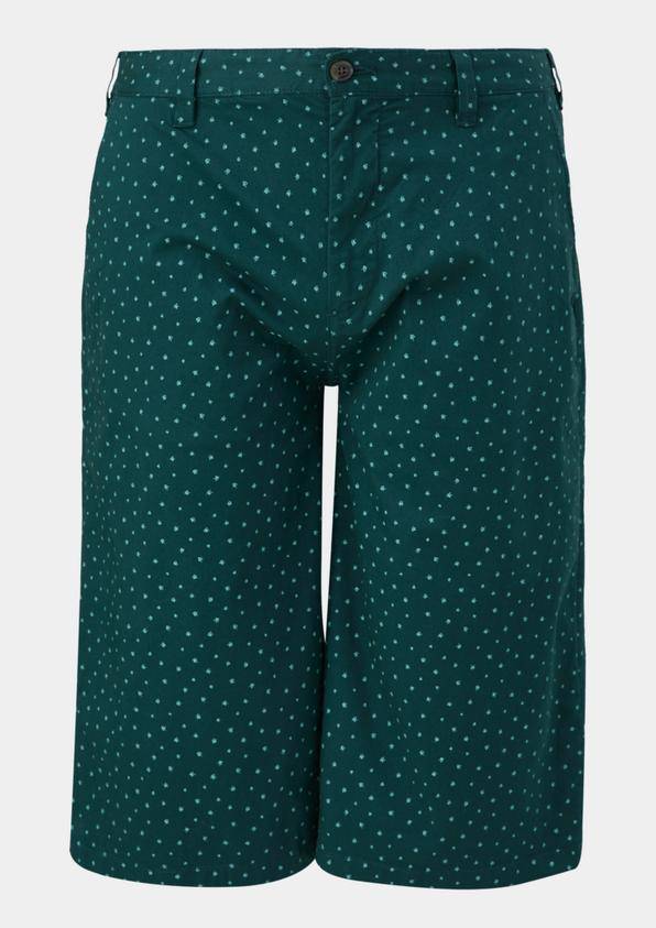 s.Oliver Slim: Bermuda mit Allover-Print Top Angebot