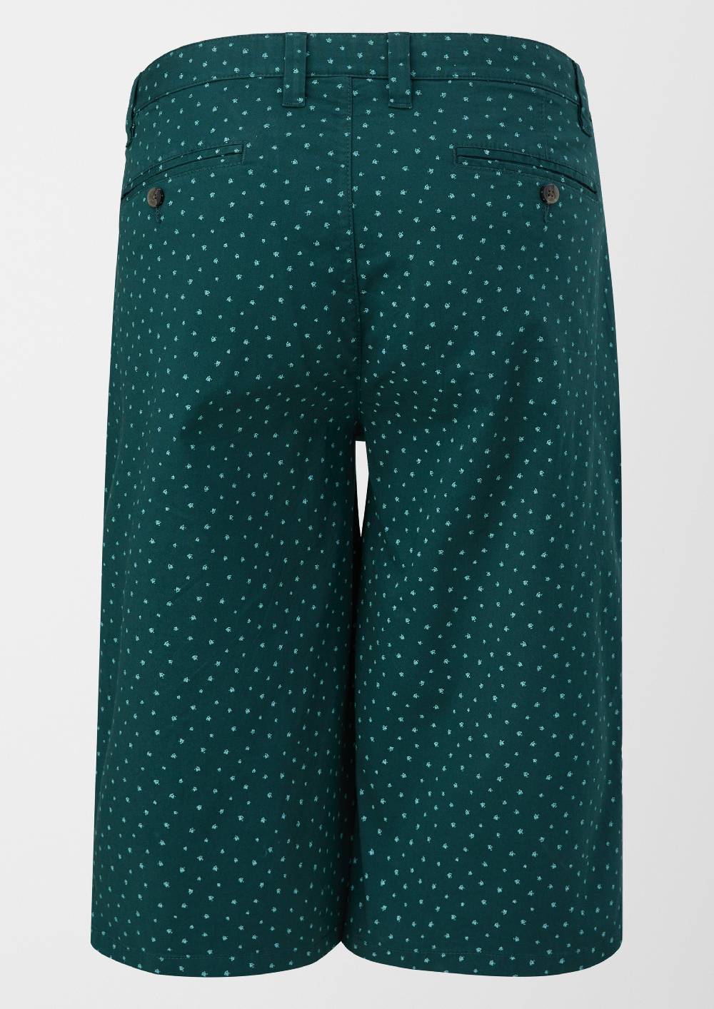 s.Oliver Slim: Bermuda mit Allover-Print Top Angebot