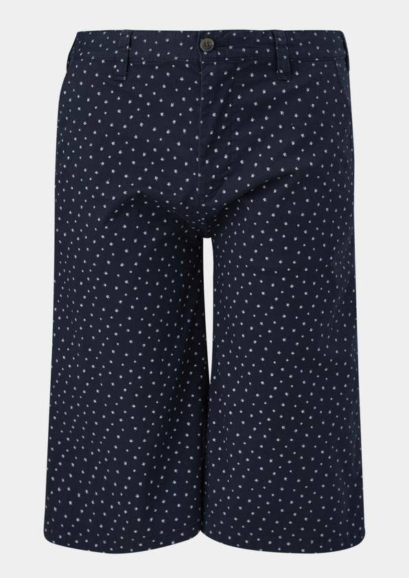 s.Oliver Slim: Bermuda mit Allover-Print Neueste Mode