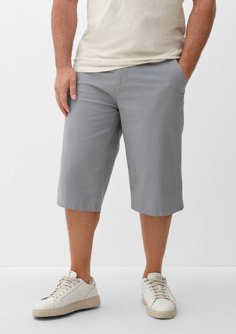 s.Oliver Relaxed: Bermudas aus Baumwollstretch Online Outlet