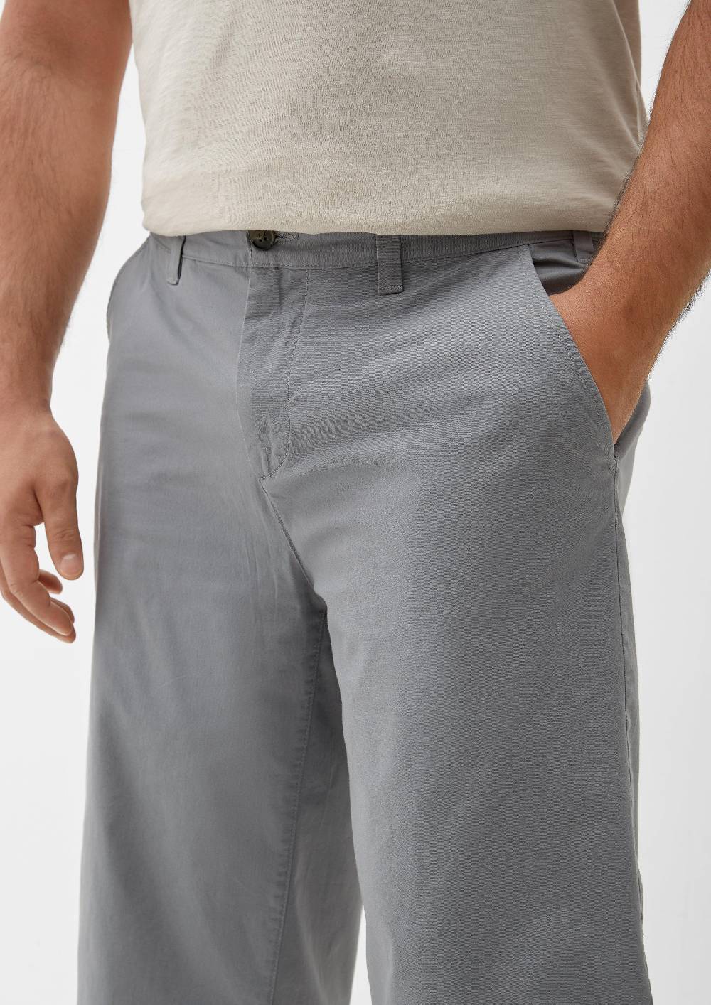 s.Oliver Relaxed: Bermudas aus Baumwollstretch Online Outlet