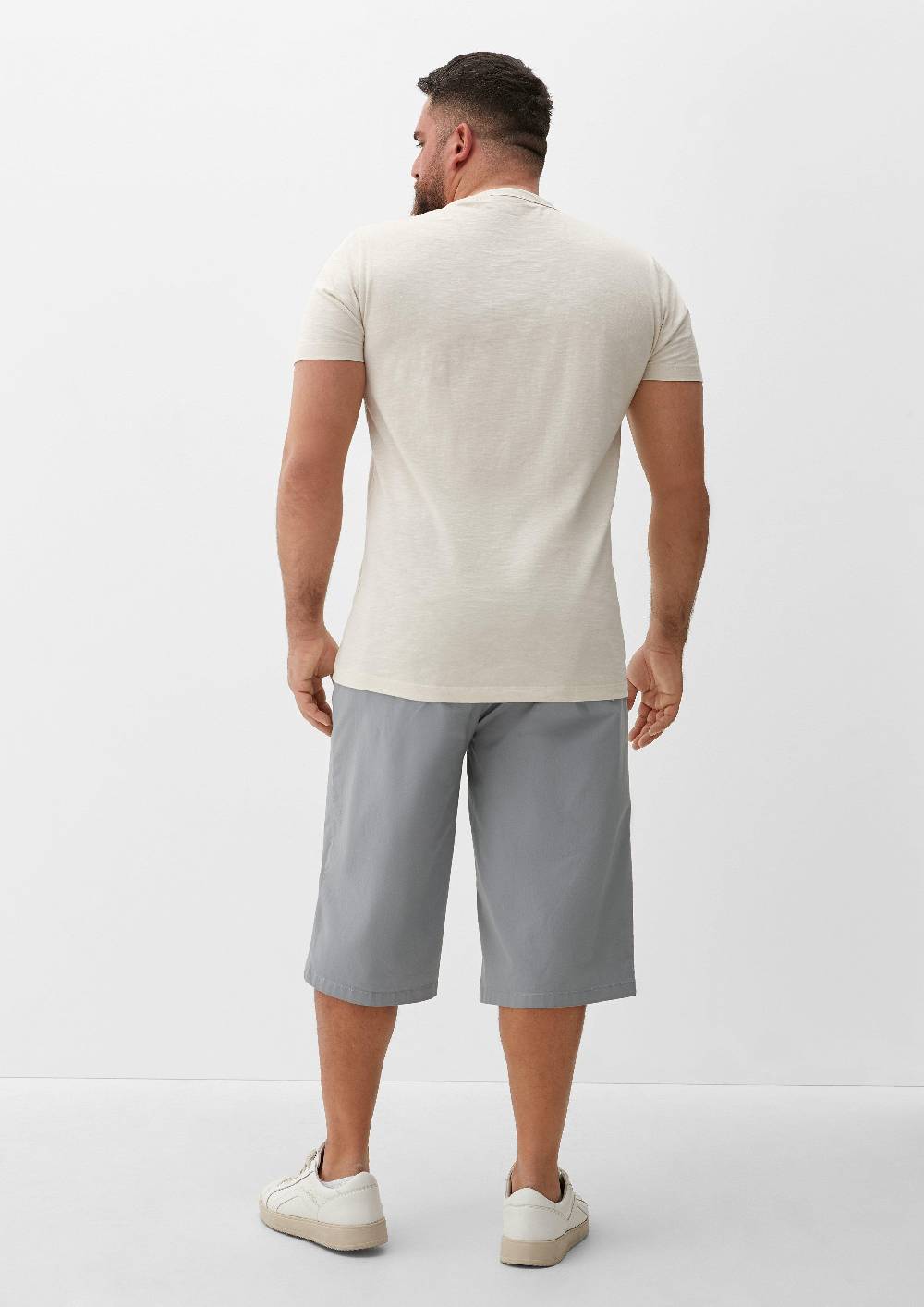 s.Oliver Relaxed: Bermudas aus Baumwollstretch Online Outlet