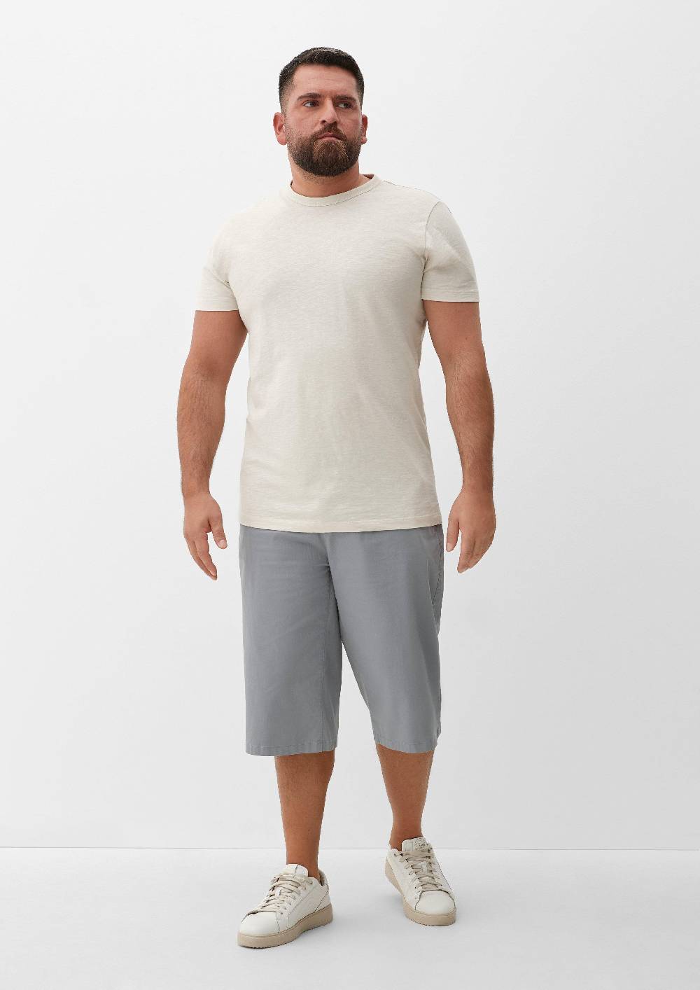s.Oliver Relaxed: Bermudas aus Baumwollstretch Online Outlet