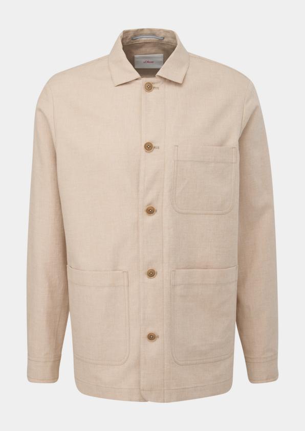 s.Oliver Overshirt aus Leinenmix Exklusive Angebote