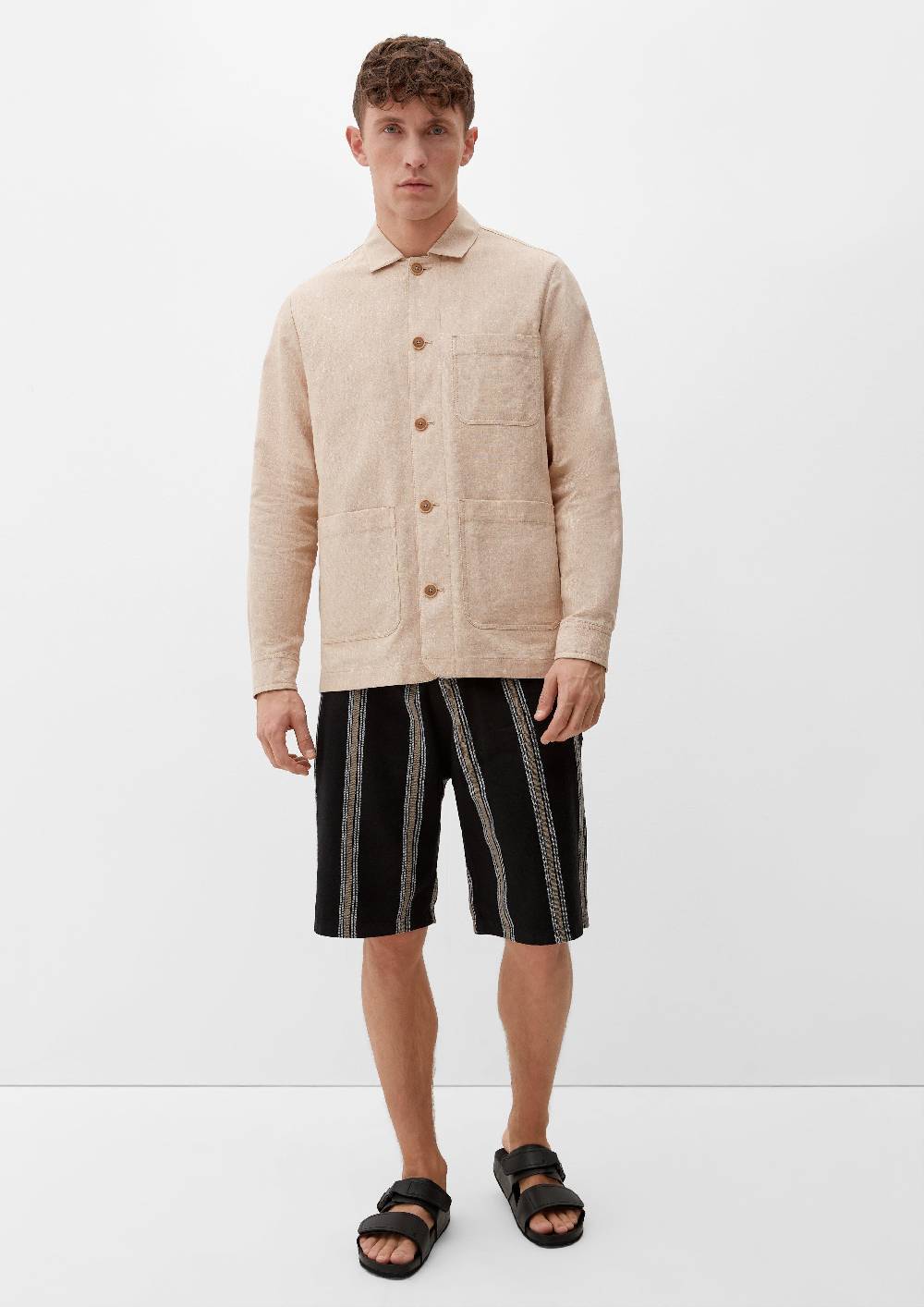 s.Oliver Overshirt aus Leinenmix Exklusive Angebote