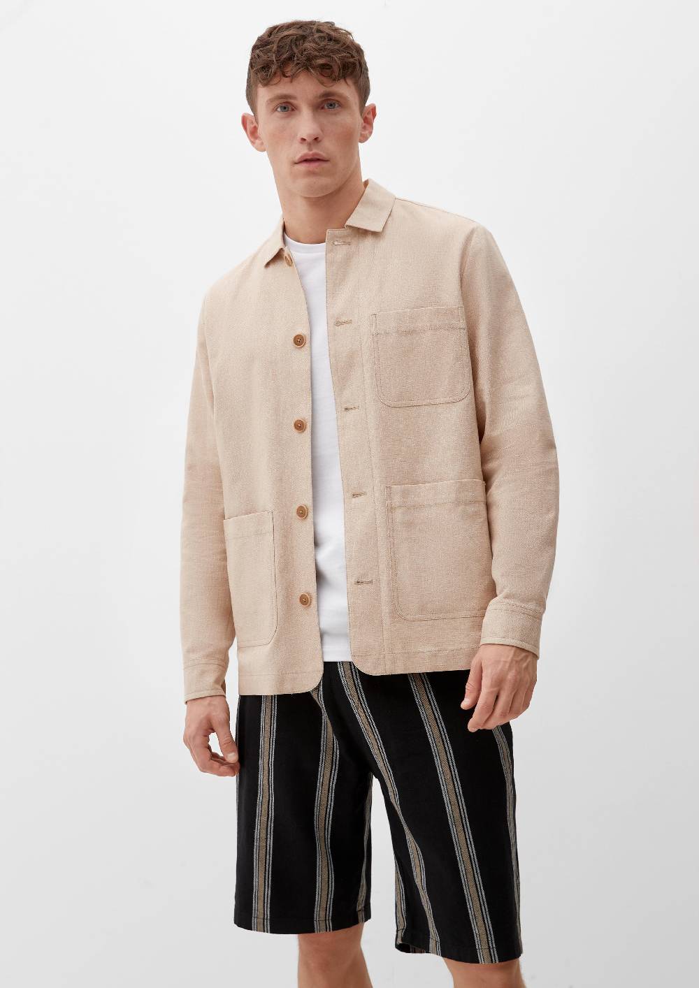 s.Oliver Overshirt aus Leinenmix Exklusive Angebote