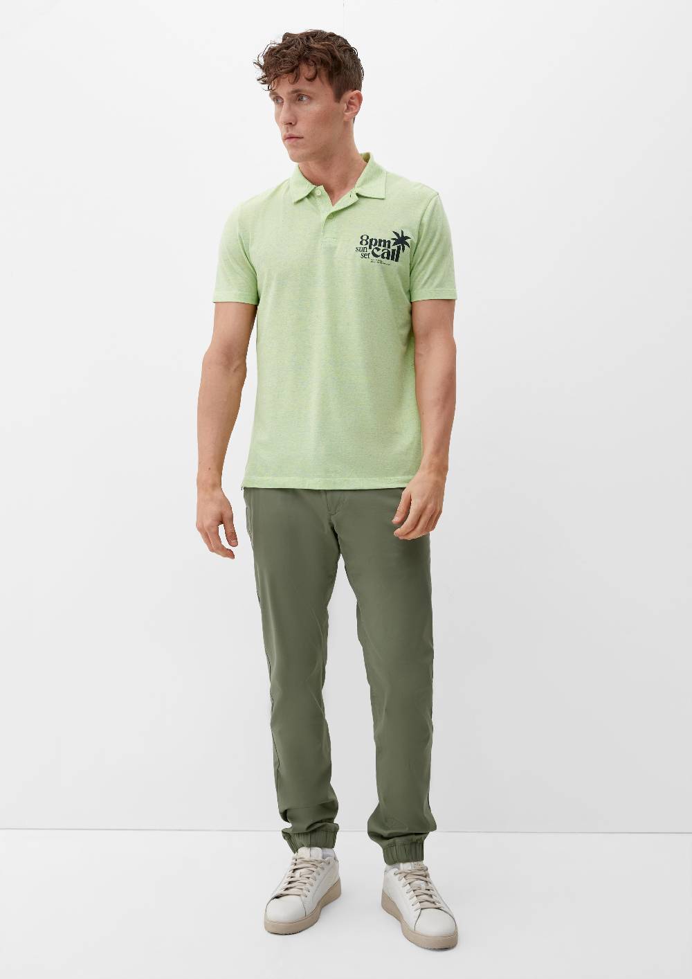 s.Oliver Meliertes Poloshirt Neuheiten