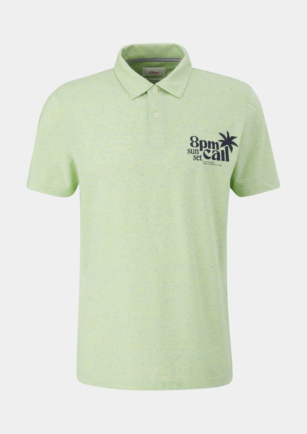 s.Oliver Meliertes Poloshirt Neuheiten
