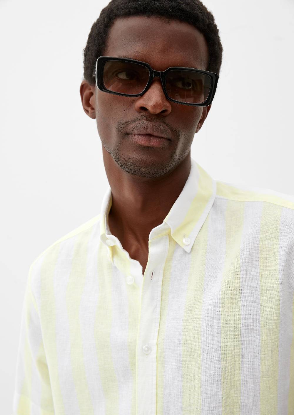 s.Oliver Regular: Button Down-Hemd aus Leinenmix Riesige Ersparnisse