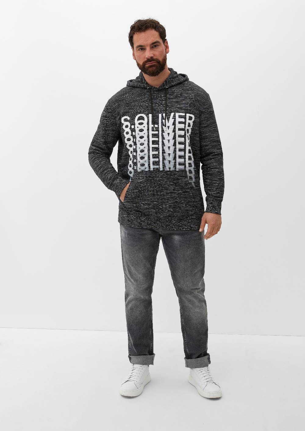 s.Oliver Hoodie mit Frontprint Letzte 3 Tage