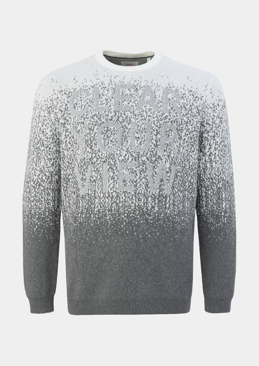 s.Oliver Pullover aus Baumwollstrick Neueste Stile
