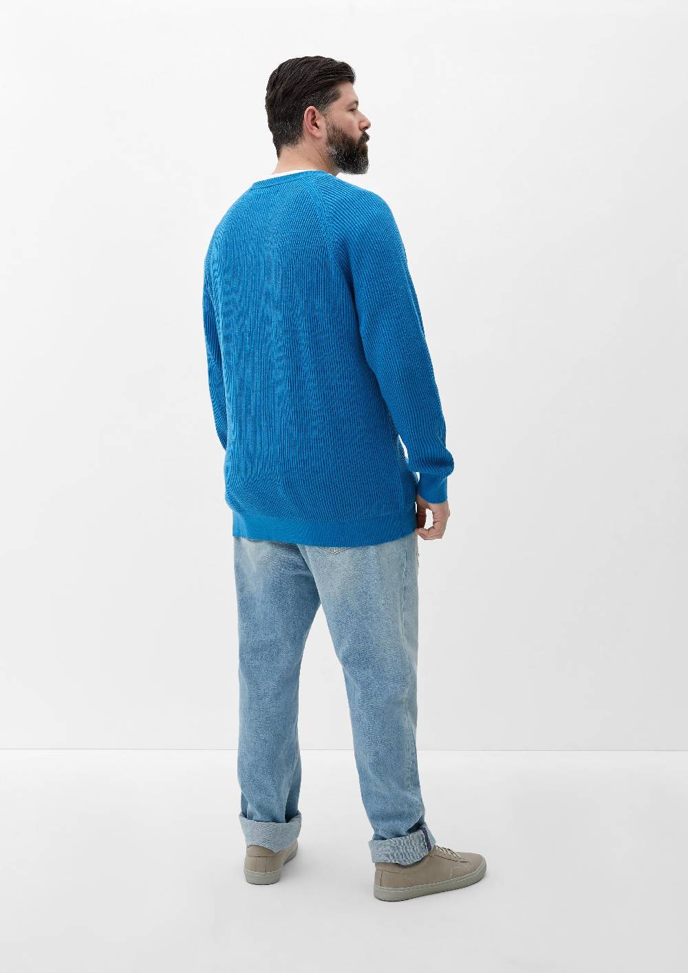s.Oliver Strickpullover mit Rippstruktur Letzte 2 Tage