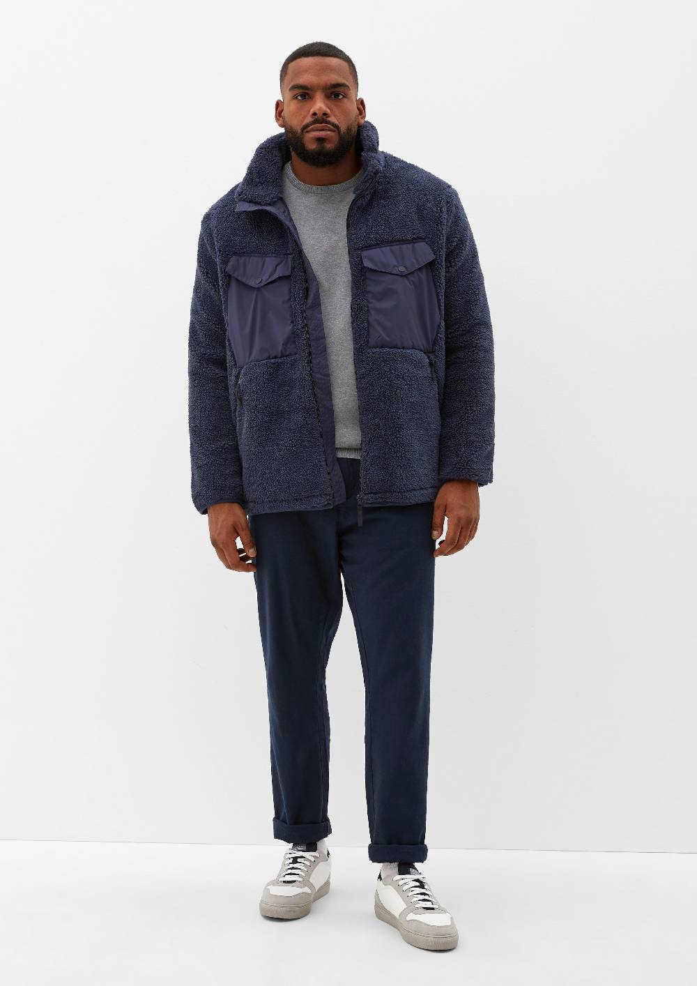 s.Oliver Jacke aus Teddyplüsch Bis zu 55% Rabatt
