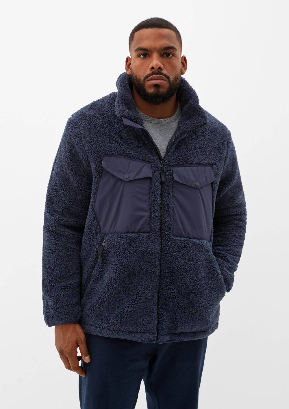 s.Oliver Jacke aus Teddyplüsch Bis zu 55% Rabatt