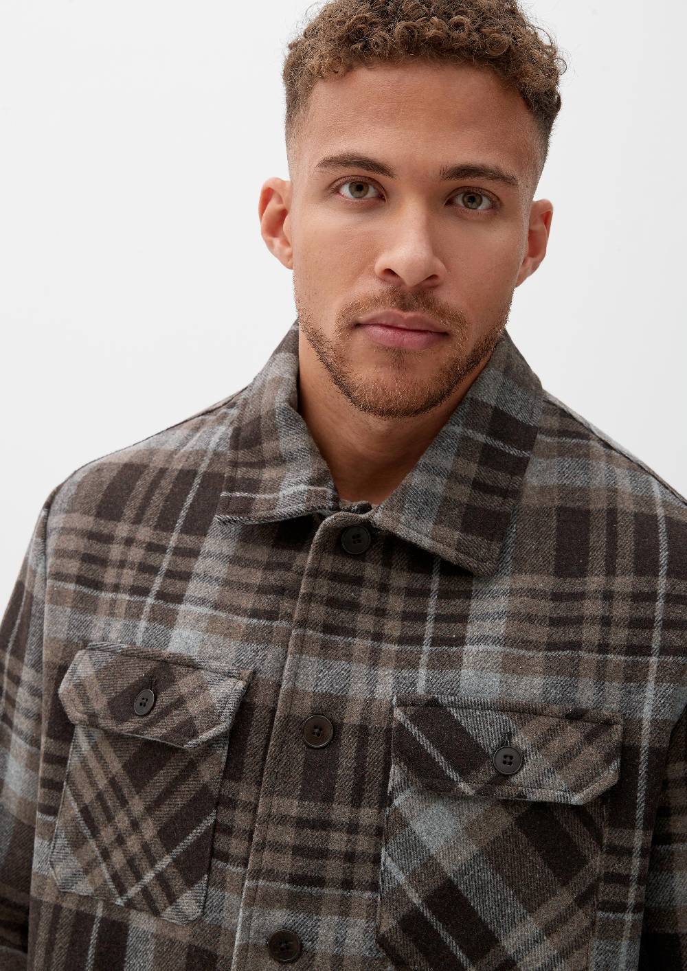 s.Oliver Overshirt aus Wollmix Nur noch ein Tag übrig